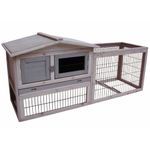 FLAMINGO Cușcă de iepuri Sunshine Cottage, 155 x 53 x 70 cm, 201902 fotografia produsului