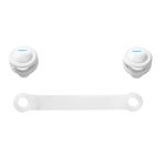 Set 2 protectii pentru usi de frigider,capac toaleta 953 Alb fotografia produsului