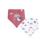 Barbita triunghi-esarfa - 2 bucati 879 Babyono purple + 0 luni fotografia produsului