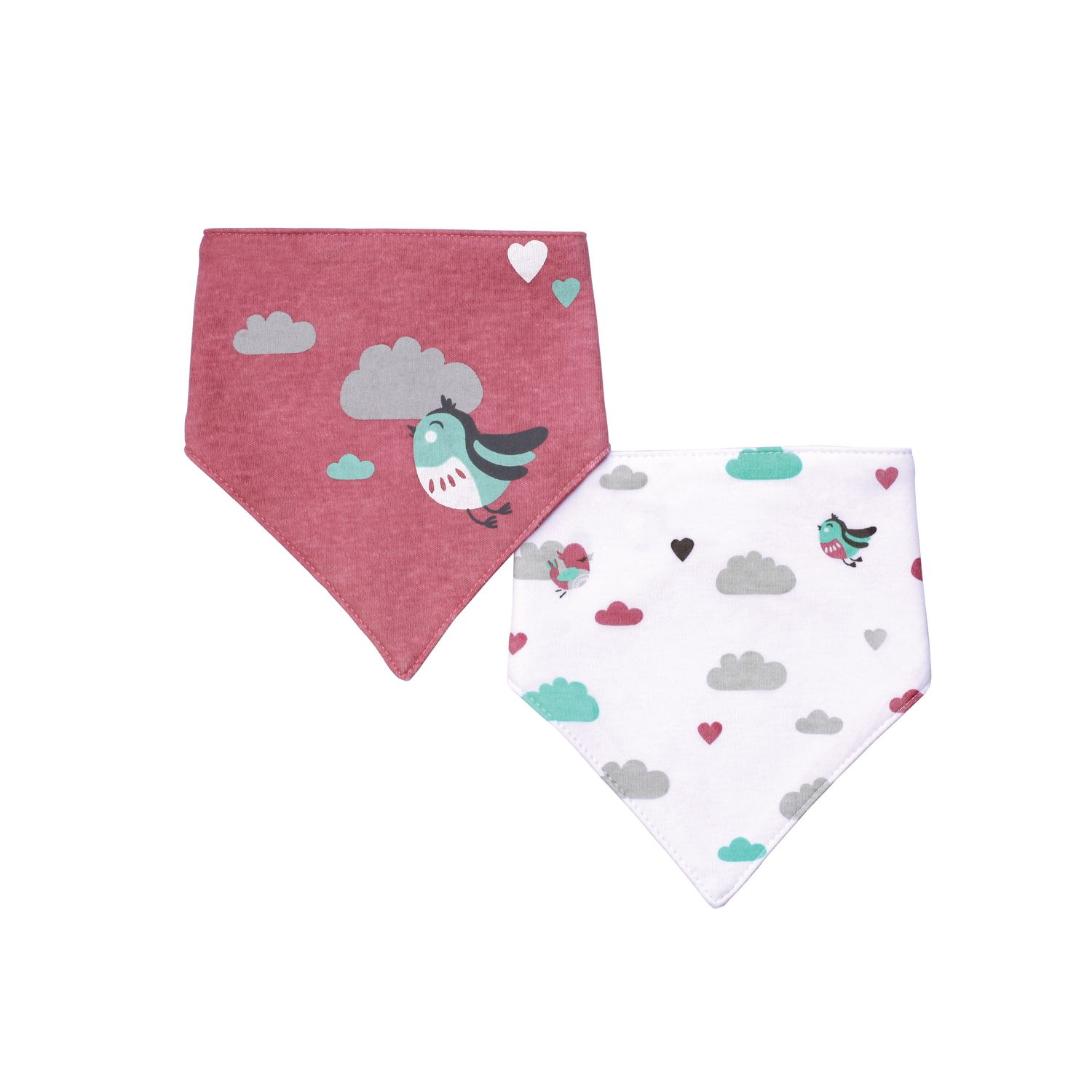 Barbita triunghi-esarfa - 2 bucati 879 Babyono purple + 0 luni fotografia produsului