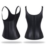 Corset din latex, zioda smart essentials®, pentru modelarea taliei, slabit, imbunatatire postura, negru, marimea XL fotografia produsului