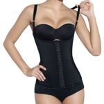 Corset din latex, zioda smart essentials®, pentru modelarea taliei, slabit, imbunatatire postura, negru, marimea XL fotografia produsului View 4 S