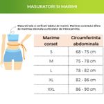Corset din latex, zioda smart essentials®, pentru modelarea taliei, slabit, imbunatatire postura, negru, marimea XL fotografia produsului View 5 S