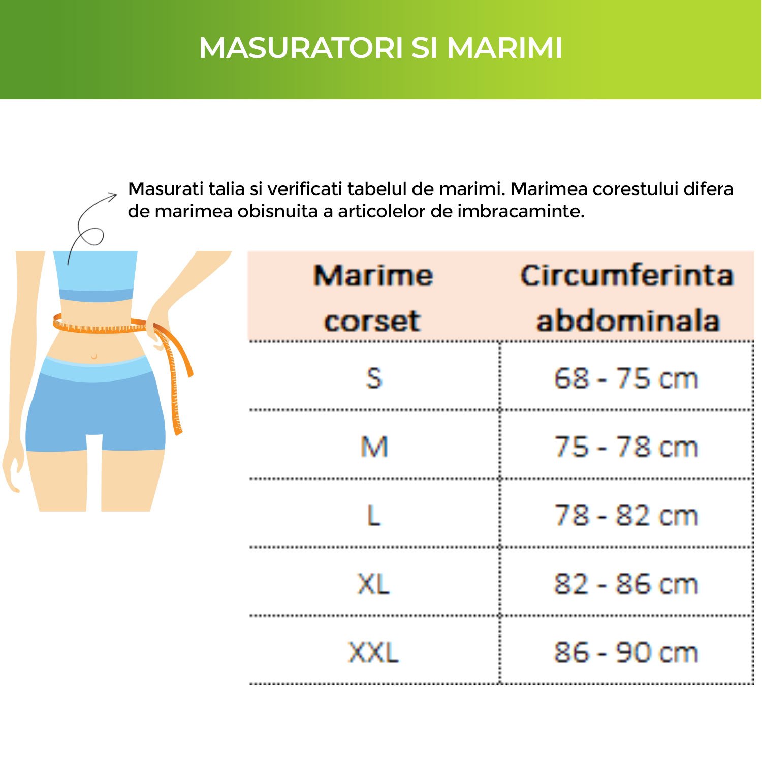 Corset din latex, zioda smart essentials®, pentru modelarea taliei, slabit, imbunatatire postura, negru, marimea XL fotografia produsului View 5 L