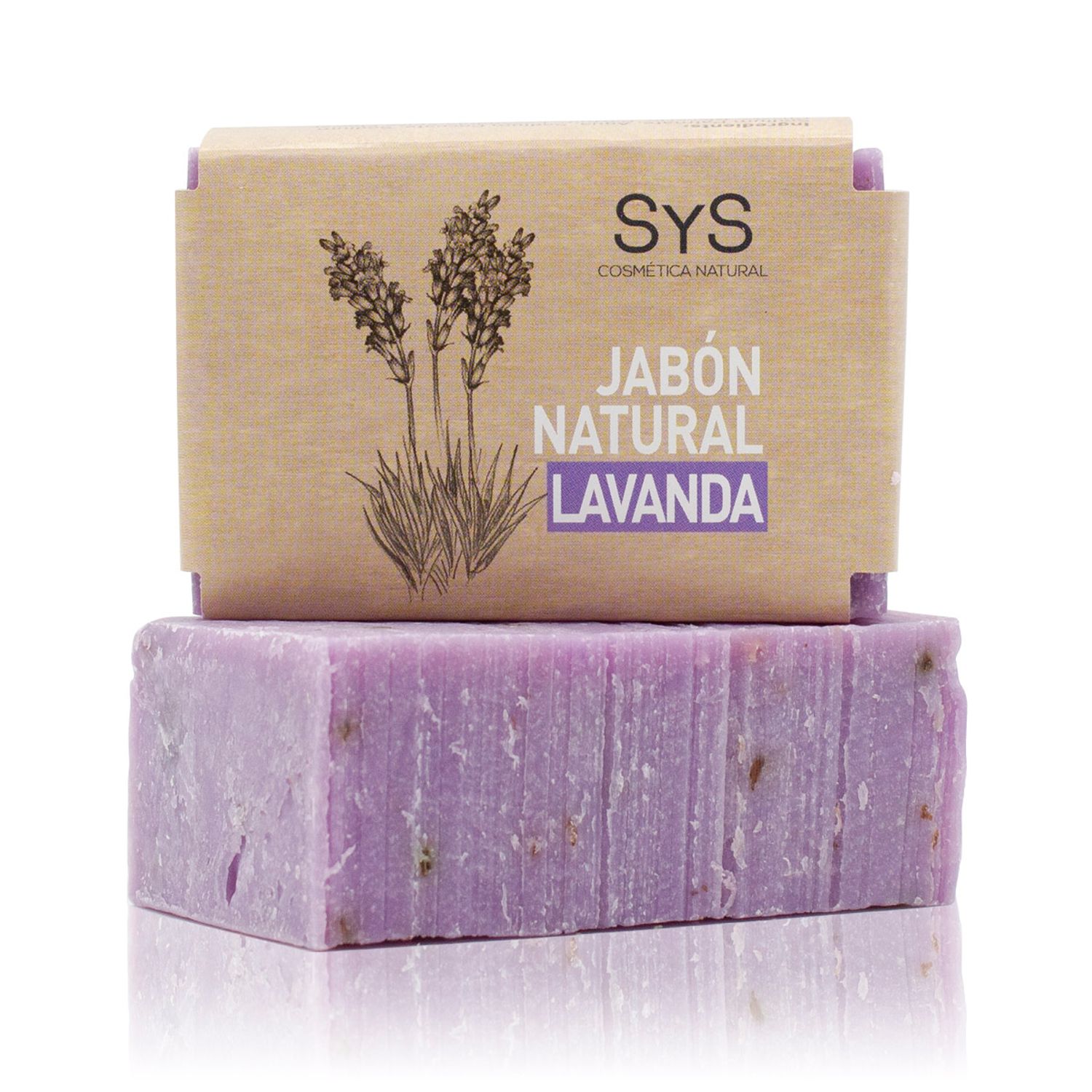 Sapun natural fara parabeni Laboratorio SyS - Lavanda 100 g fotografia produsului View 2 L