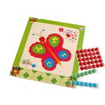 Set creativ adeziv pentru copii +3 ani, Fluture fotografia produsului