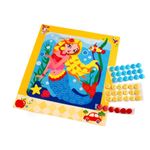 Set creativ adeziv pentru copii +3 ani, Sirena fotografia produsului