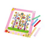 Set creativ adeziv pentru copii +3 ani, Flori fotografia produsului