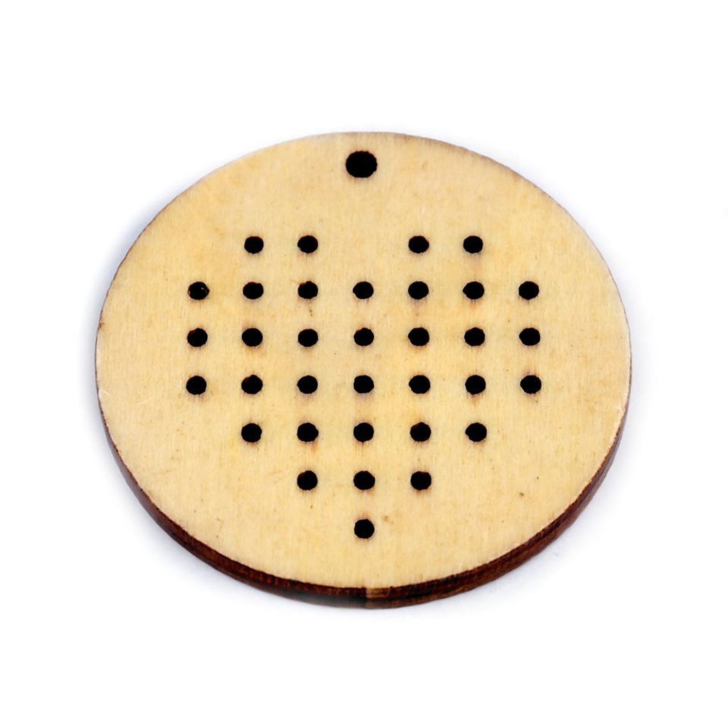 Set 20 forme lemn, diametru 45 mm, Inima fotografia produsului View 2 L