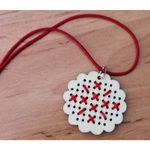 Set 20 forme lemn, diametru 45 mm, Floare fotografia produsului View 3 S