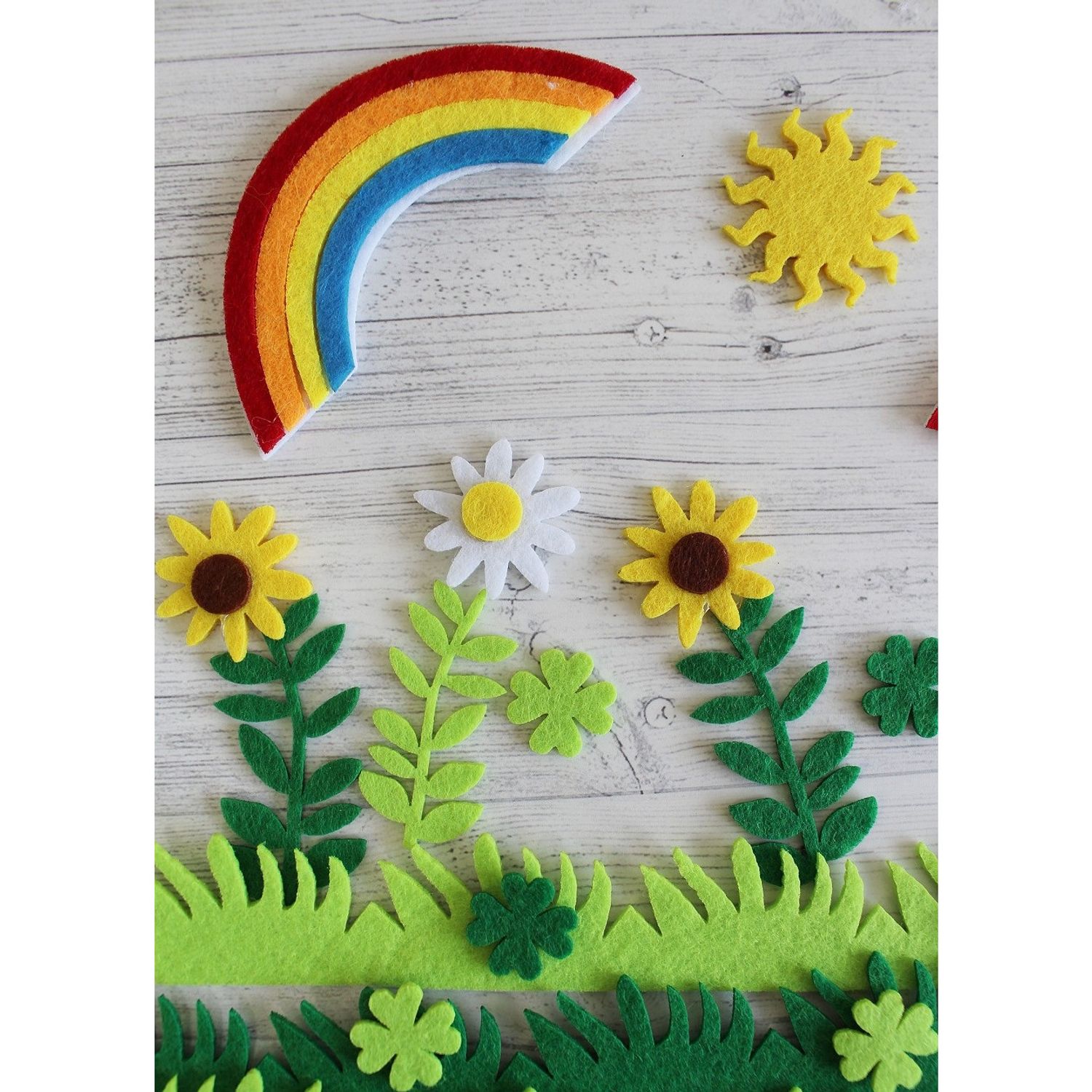 Iarba din fetru 3 x 100 cm, verde deschis fotografia produsului View 5 L