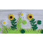 Iarba din fetru 3 x 100 cm, verde deschis fotografia produsului View 6 S