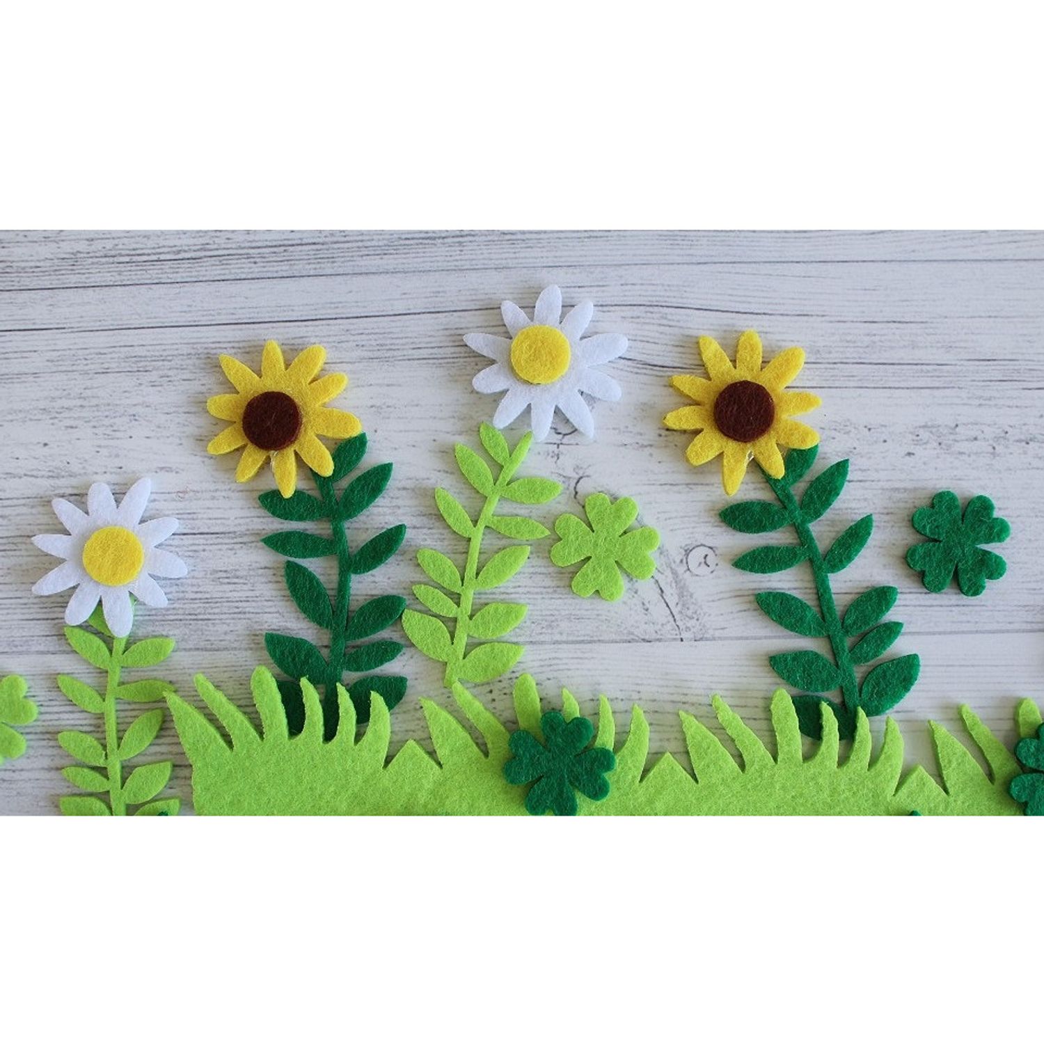 Iarba din fetru 3 x 100 cm, verde deschis fotografia produsului View 6 L