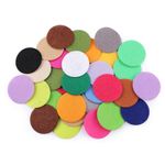 Set 25 rondele colorate din fetru, &Oslash;4 cm fotografia produsului