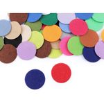 Set 25 rondele colorate din fetru, &Oslash;4 cm fotografia produsului View 3 S