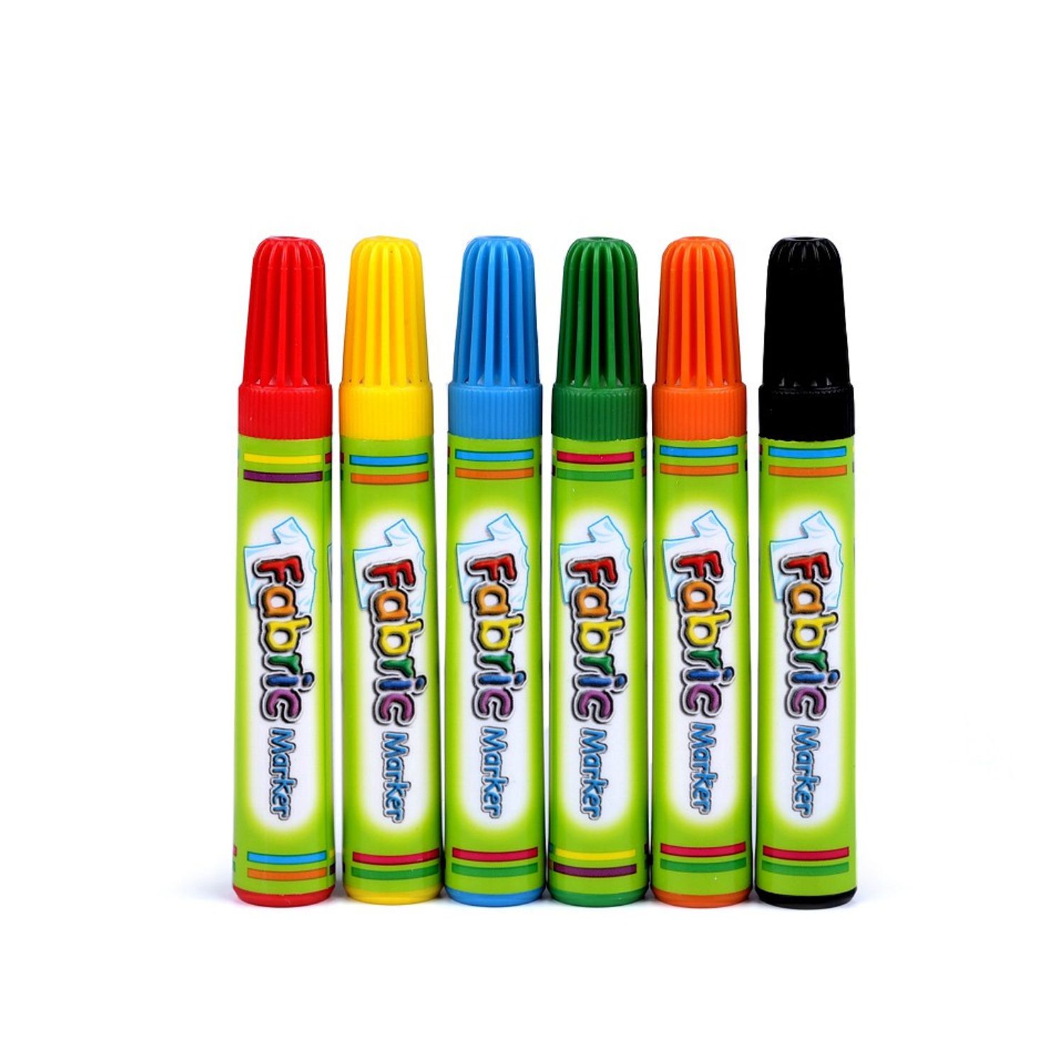 Markere lavabile pentru textile Creatoys, 6 buc fotografia produsului View 4 L