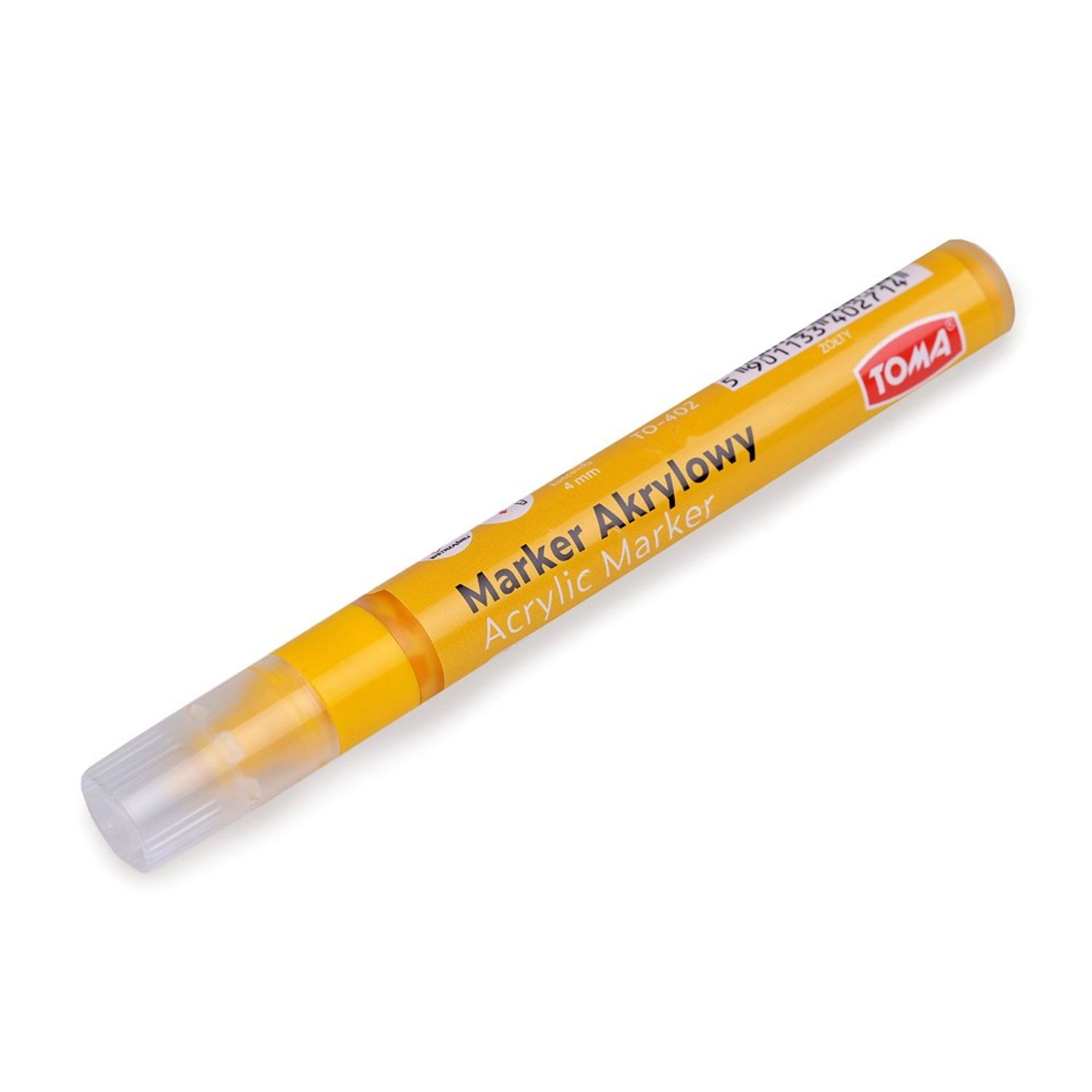 Marker acrilic creativ Toma, 4 mm, Galben fotografia produsului