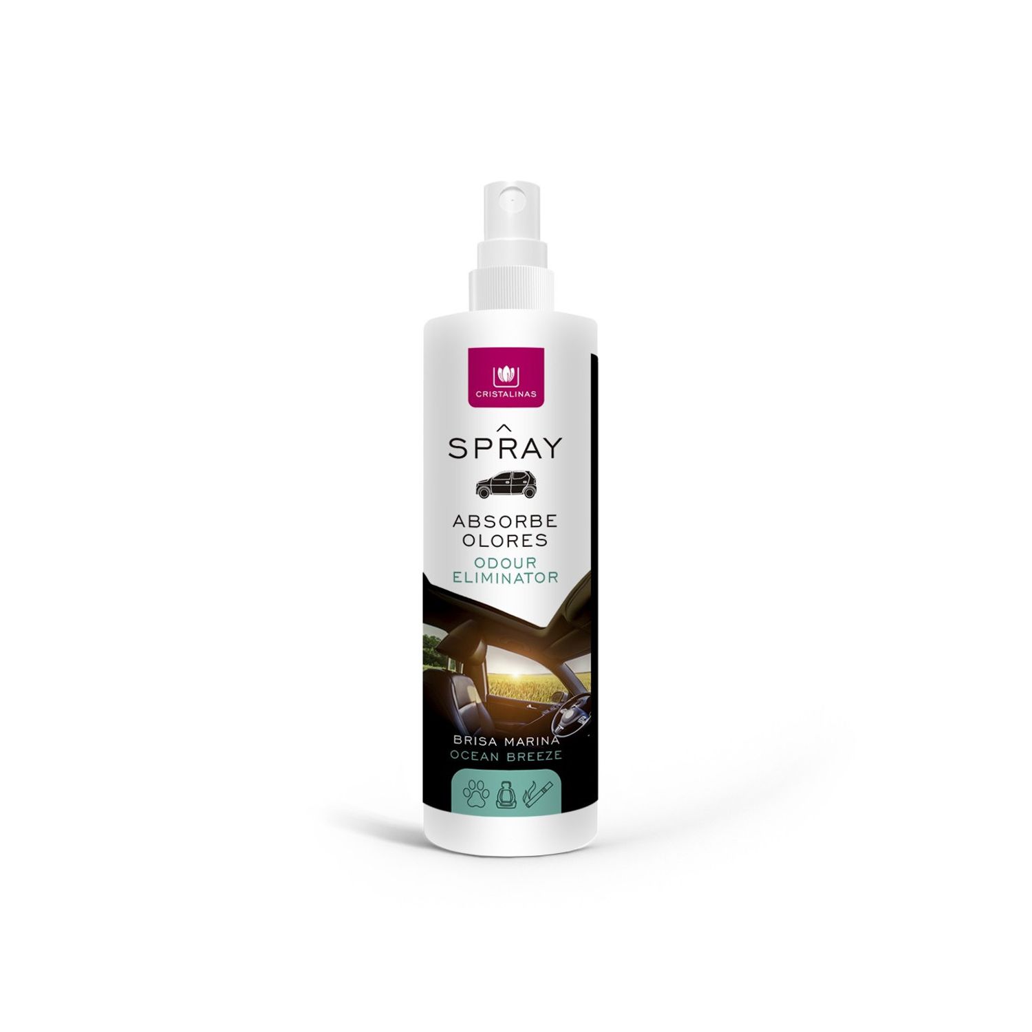 Spray auto &bdquo;Absoarbe mirosurile&rdquo;, Briza marina 100 ml fotografia produsului