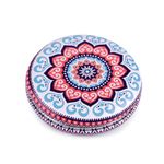 Oglinda poseta dubla Mandala 7 cm, Albastru fotografia produsului