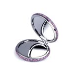 Oglinda poseta dubla Mandala 7 cm, Somon fotografia produsului View 2 S