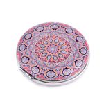 Oglinda poseta dubla Mandala 7 cm, Somon fotografia produsului