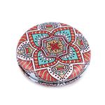 Oglinda poseta dubla Mandala 7 cm, Rosu fotografia produsului