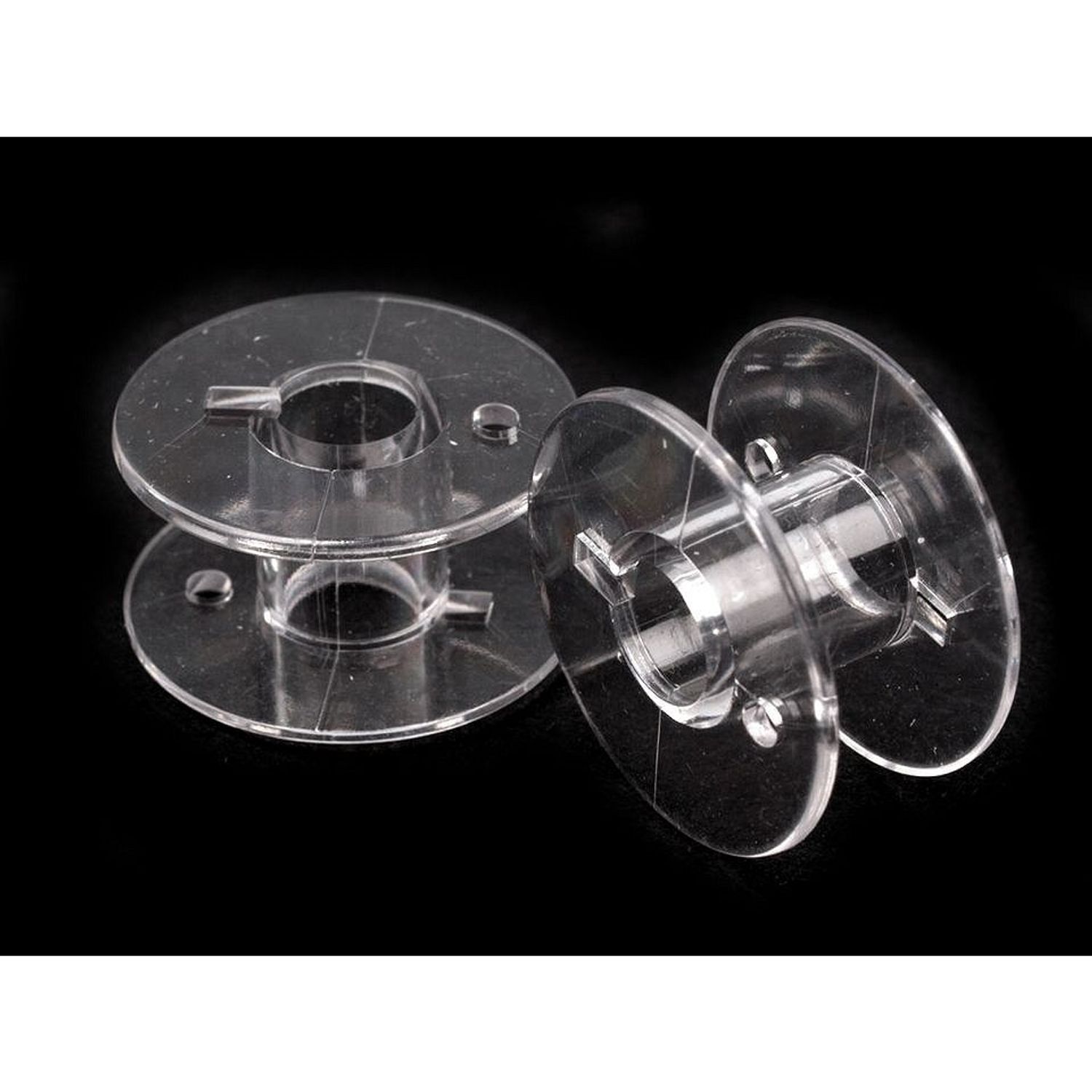 Set 2 bobine din plastic pentru masina cusut Lucznik fotografia produsului View 2 L