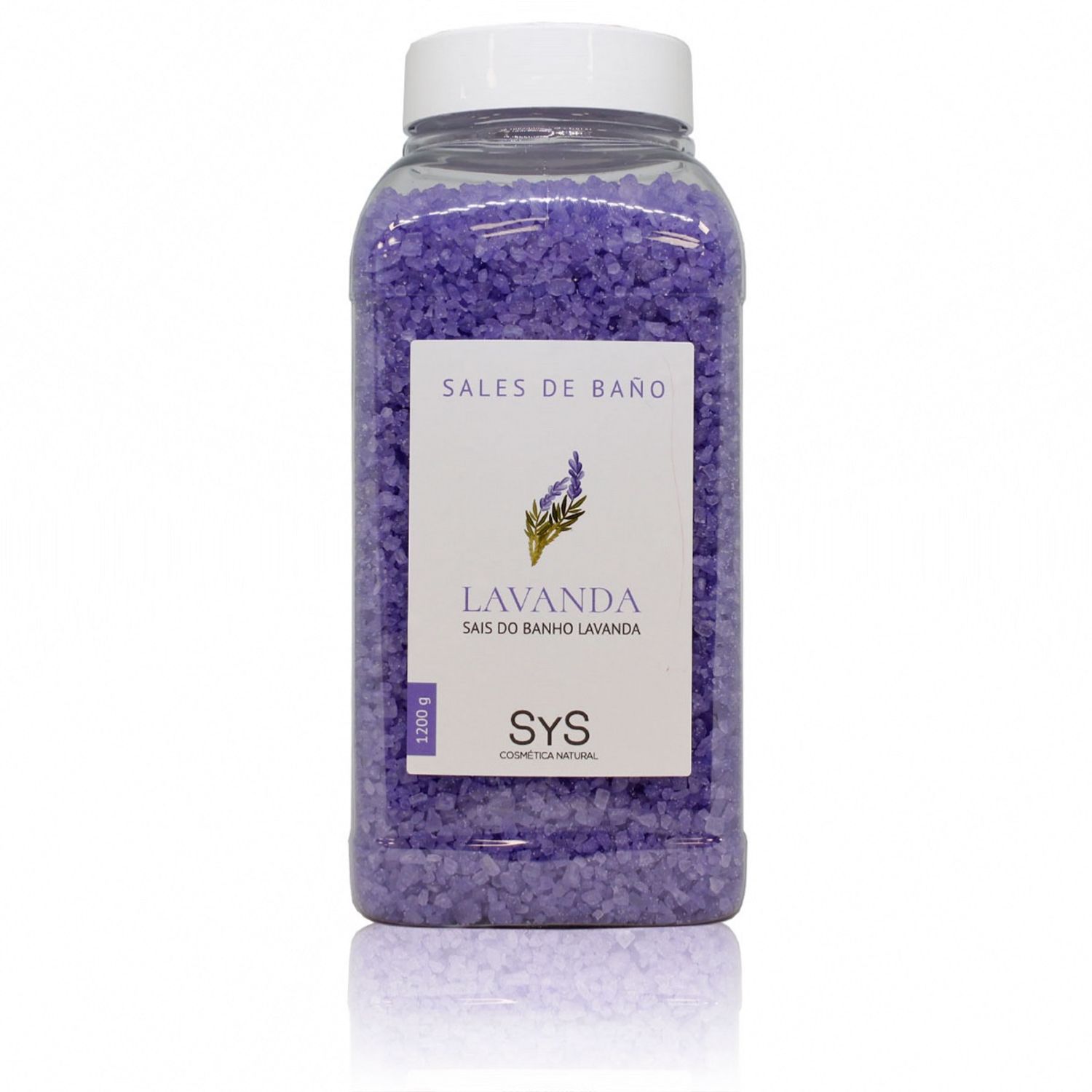 Sare marina de baie Laboratorio SyS, Lavanda - 1200 g fotografia produsului
