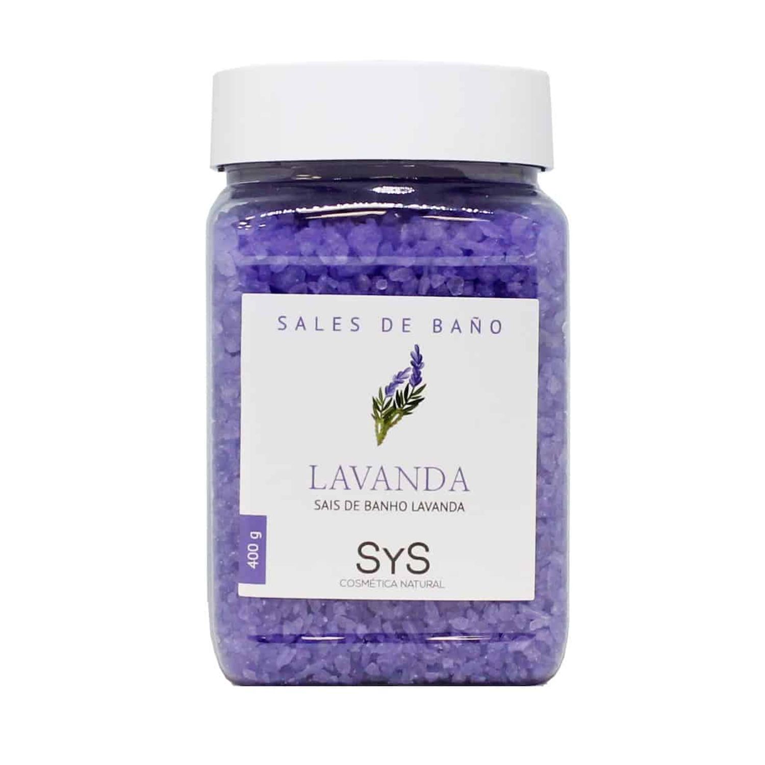 Sare marina de baie Laboratorio SyS  - Lavanda 400 g fotografia produsului