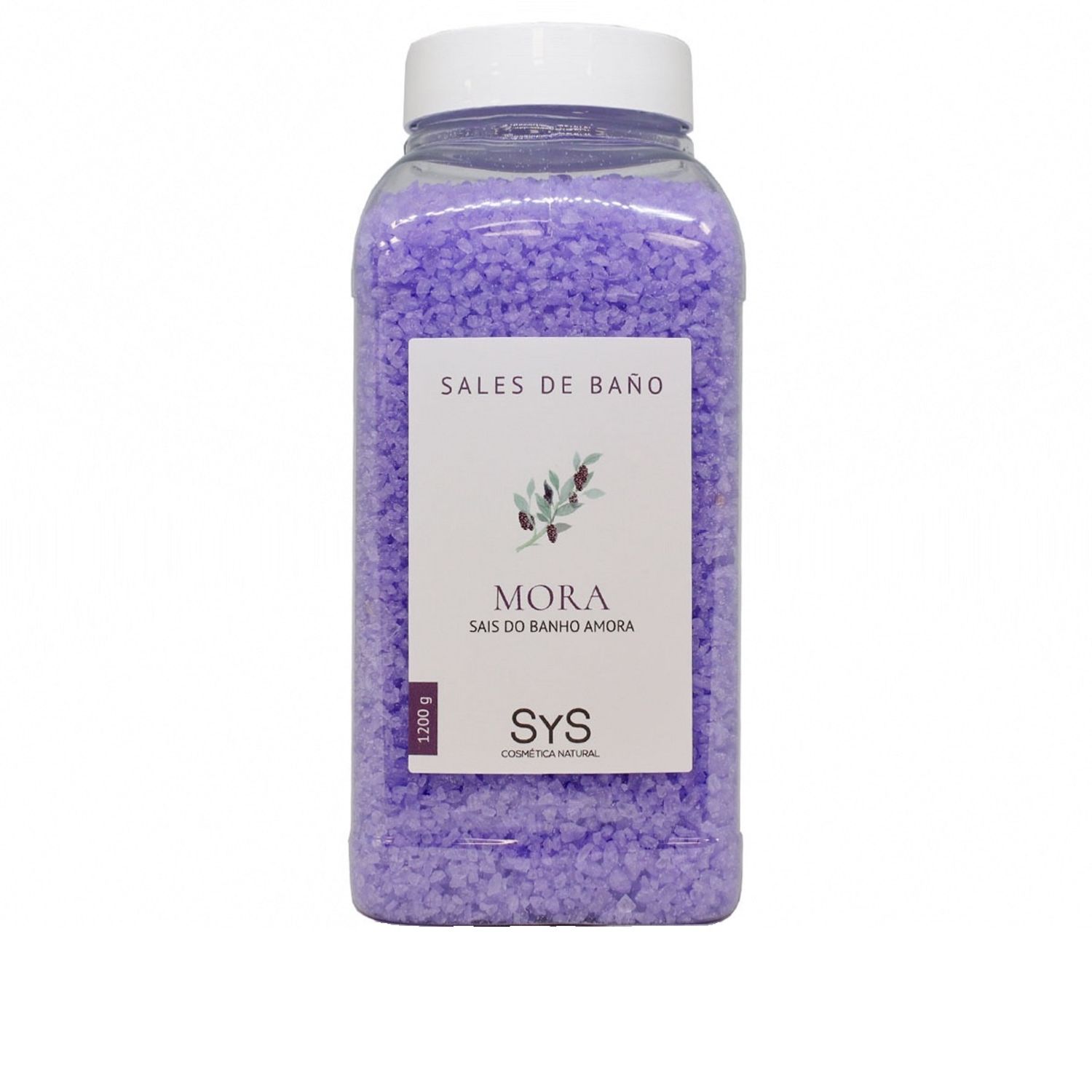 Sare marina de baie Laboratorio SyS, Mure - 1200 g fotografia produsului