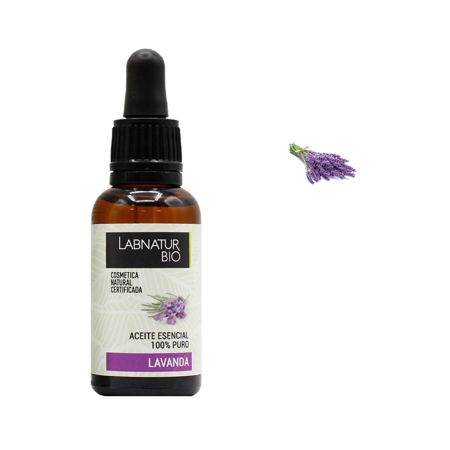 Ulei esential 100% pur Lavanda Labnatur Bio 30 ml fotografia produsului View 3 L