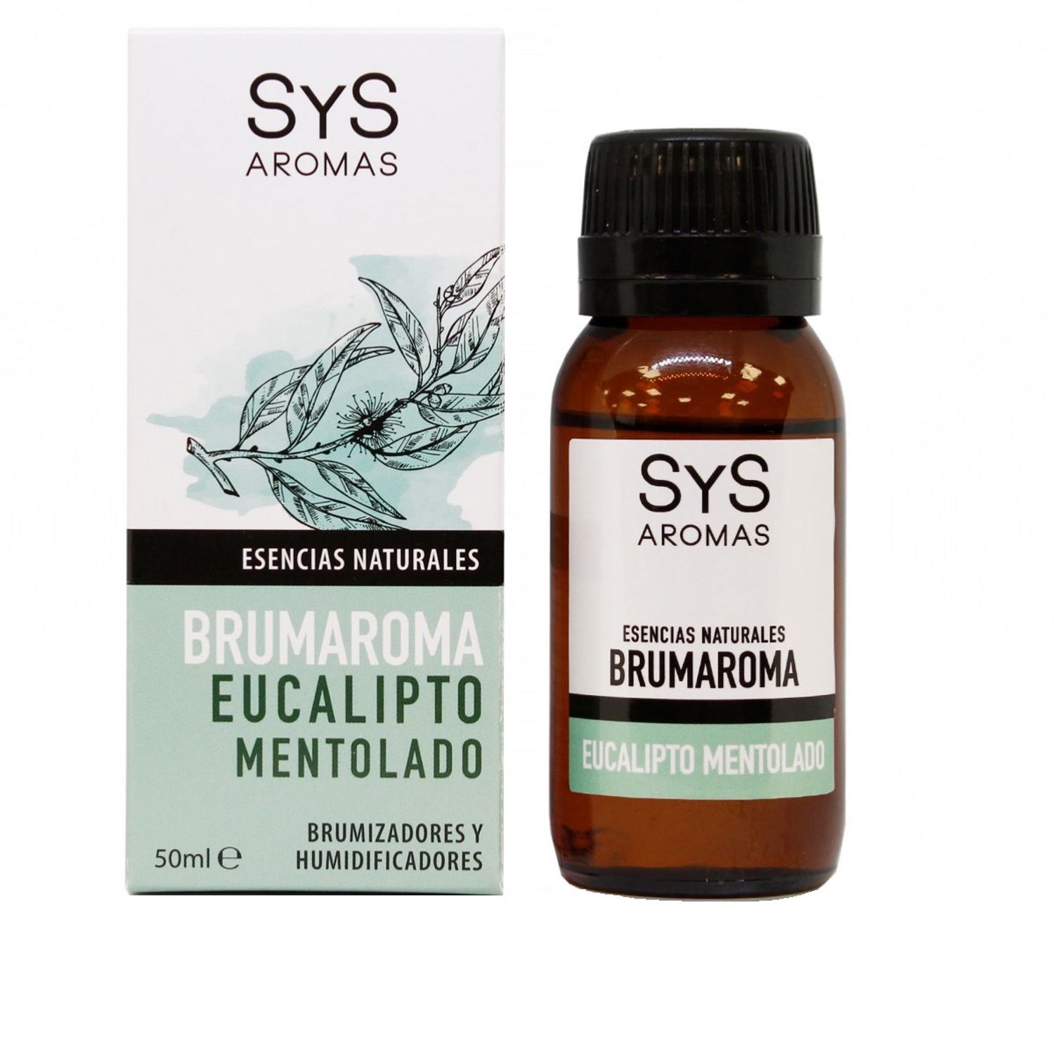Esenta naturala Brumaroma difuzor/umidificator SyS Aromas - Eucalipt mentolat fotografia produsului
