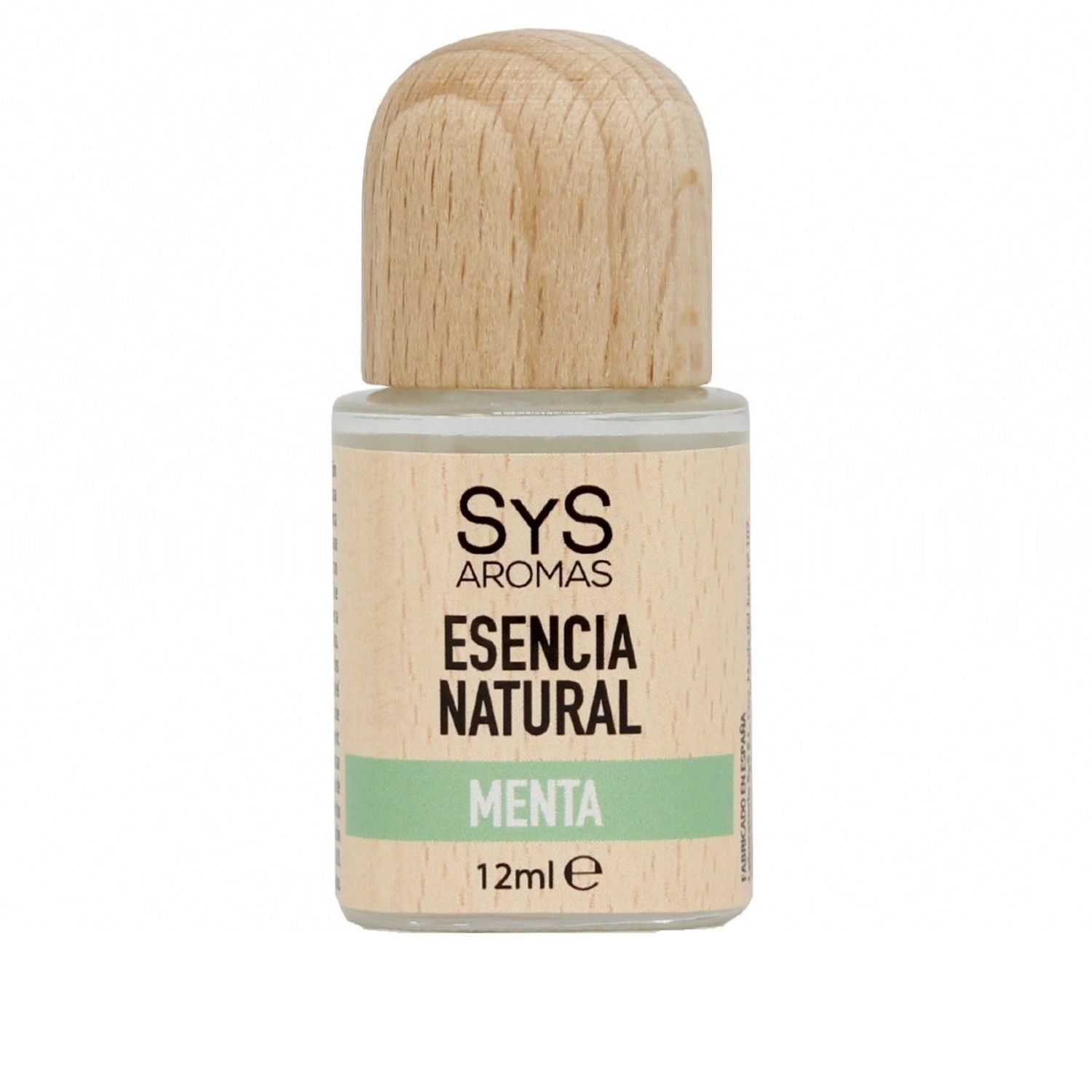 Esenta naturala (ulei) difuzor aromaterapie Menta, SyS Aromas 12 ml fotografia produsului