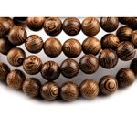Bratara elastica unisex din margele de lemn 23 - 26 cm fotografia produsului View 2 S