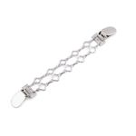 Clips / Inchizatoare cardigan 2*19 cm Silver fotografia produsului