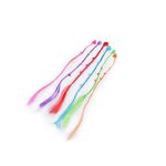 Set 6 clesti par cu suvite colorate impletite 30 cm fotografia produsului