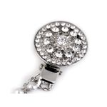 Brosa cardigan cu lant 16.3 cm Crystal fotografia produsului View 2 S