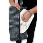 Sac / husa pentru incaltaminte impermeabil cu fermoar 20x37 cm, Violet fotografia produsului View 3 S