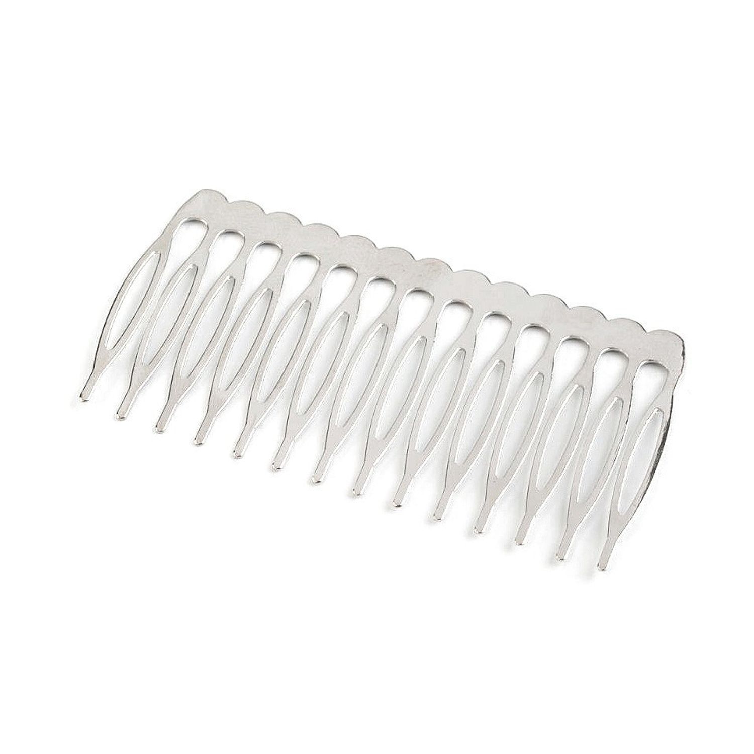 Baza pieptene decorativ metal 40 x 75 mm fotografia produsului