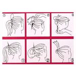 Set accesorii pentru par / coafura, 2 bucati, Negru fotografia produsului View 5 S