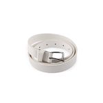 Curea pentru dama latime 2,3 cm, lungime 110 cm, Alb fotografia produsului