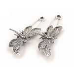Brosa ac de siguranta Libelula 3*7 cm Platinium fotografia produsului