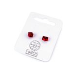 Cercei cubici cu cristale Swarovski Elements 330761 fotografia produsului View 2 S