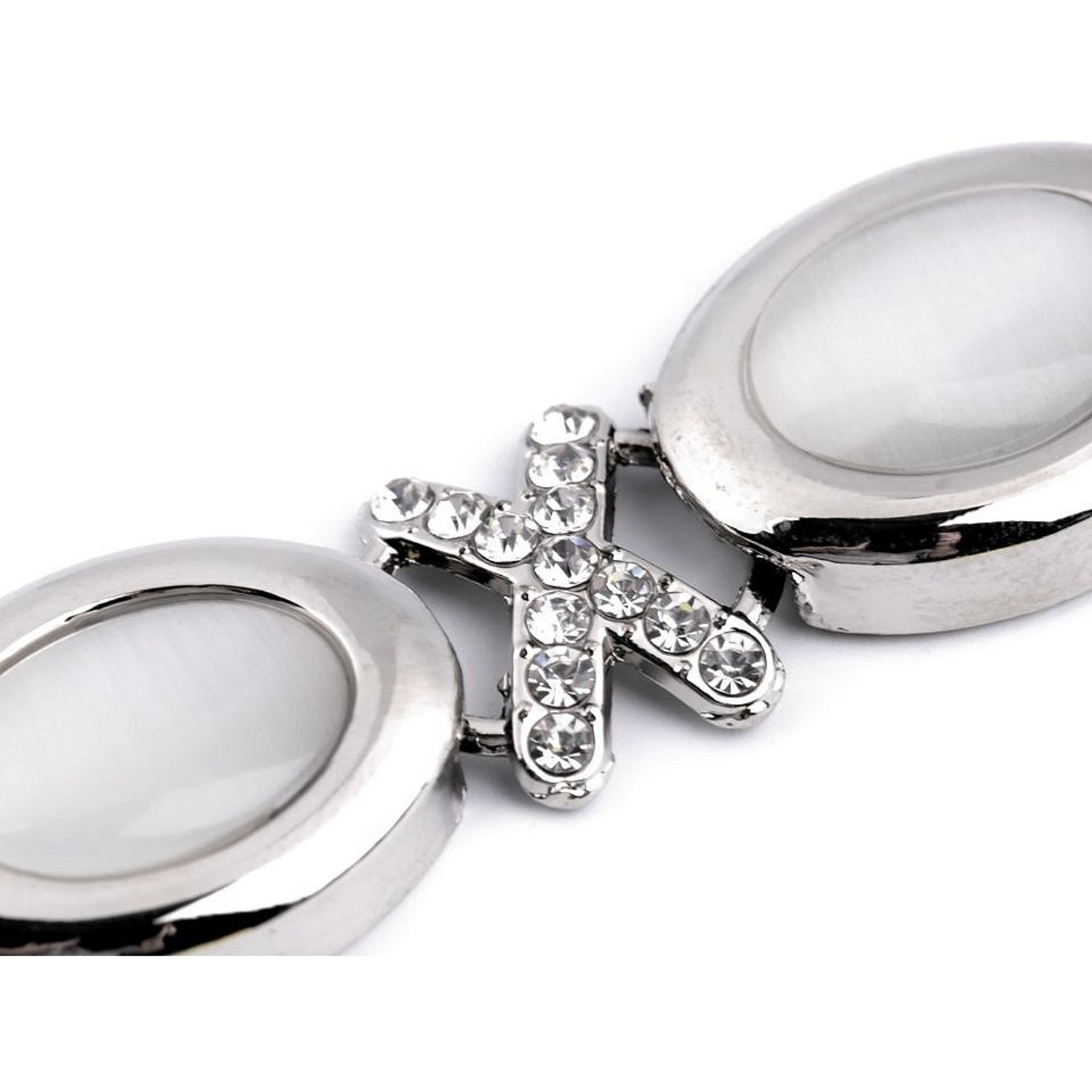 Clips / Inchizatoare cardigan 2*17.5 cm Silver fotografia produsului View 3 L