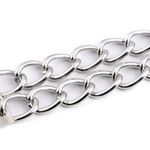 Clips / Inchizatoare cardigan 2*17 cm Silver fotografia produsului View 2 S