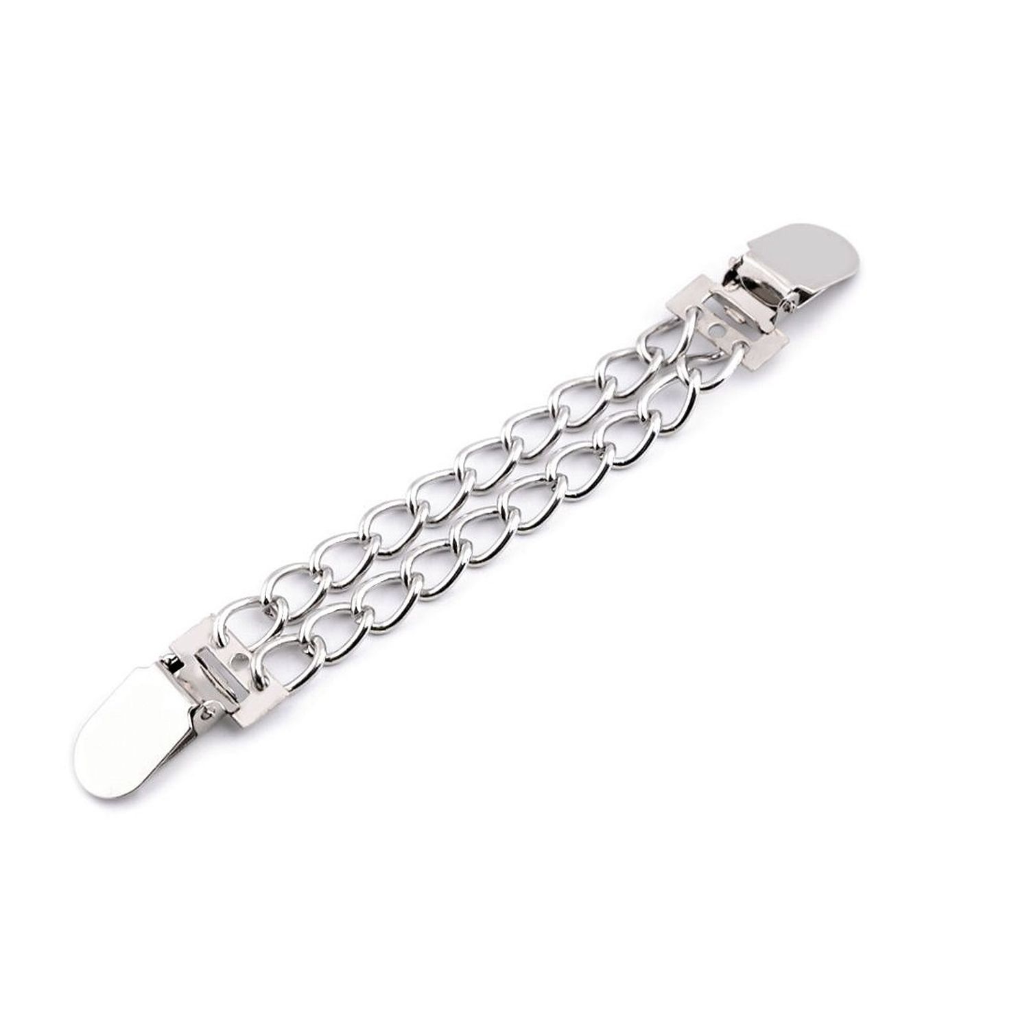 Clips / Inchizatoare cardigan 2*17 cm Silver fotografia produsului