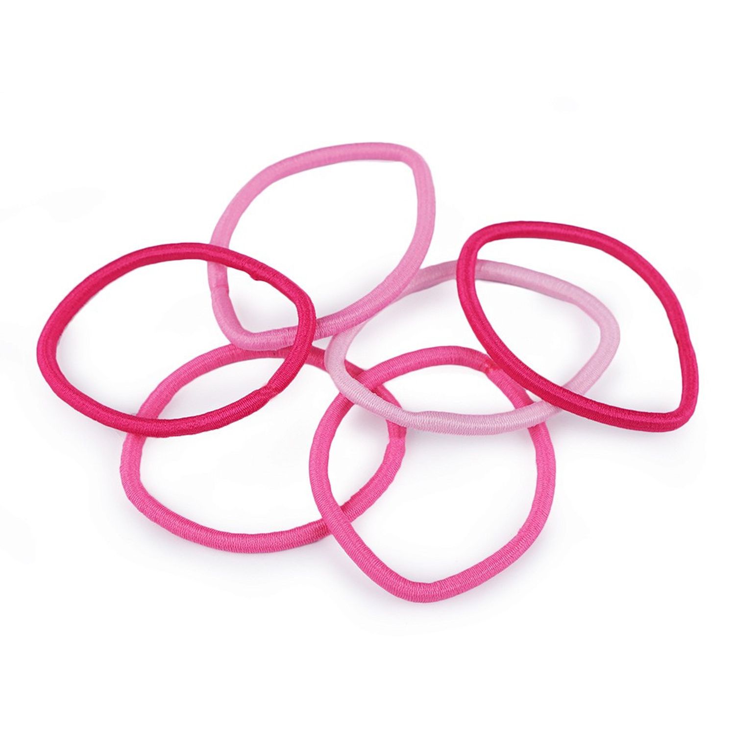 Set elastice pentru par LolliPop 24 bucati, Roz fotografia produsului View 3 L