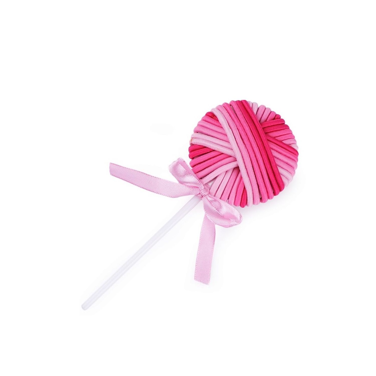 Set elastice pentru par LolliPop 24 bucati, Roz fotografia produsului