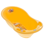 Cadita copii plastic 102 cm Safari, galben cu senzor de temperatura fotografia produsului