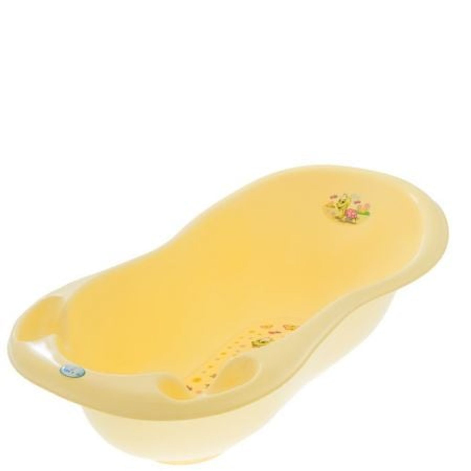 Cadita copii 86 cm Testoasa Galben cu senzor de temperatura fotografia produsului